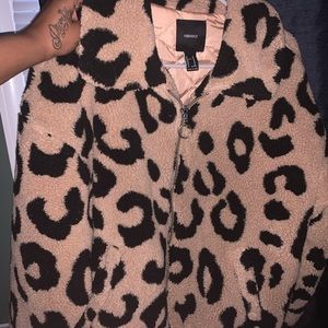 Cheetah print Faux Far